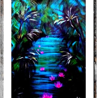 Fine Art Print 'Amazon Lilies'